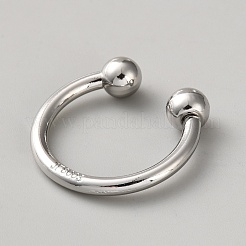 Hebillas de clip para bikini de aleación de zinc en forma de U&nbsp;FIND-WH0139-847C-P