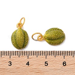 Pendente smaltati in lega&nbsp;FIND-O003-10A-MG