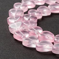 Transparent perles de verre brin&nbsp;GLAA-F112-03F
