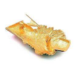 Broches en alliage d'émail sur le thème de Noël&nbsp;JEWB-S022-05C-G