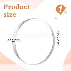Transparente Acrylplatte&nbsp;TACR-WH0021-13A