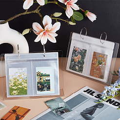Soportes para álbumes de fotos de almacenamiento de calendario de escritorio de acrílico de 4 pulgada&nbsp;AJEW-WH0819-011B