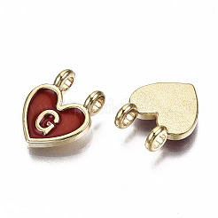 Charms del esmalte de la aleación&nbsp;ENAM-T012-02G-RS
