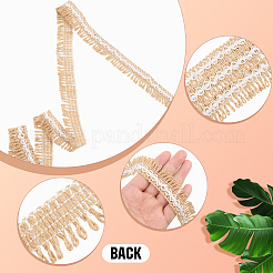 Bordure en dentelle de lin&nbsp;OCOR-WH20003-76A
