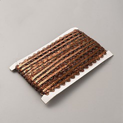 Funkelndes Polyester-Spitzenband&nbsp;OCOR-WH0047-76