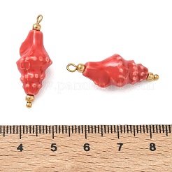 Handgemachte Porzellan-Anhänger&nbsp;STAS-Q119-29G-01