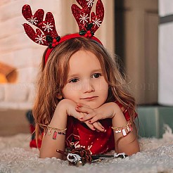 40pcs pendentifs en émail en alliage de noël&nbsp;JX268A