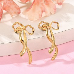 Pendientes de botón de acero inoxidable 304&nbsp;EJEW-I318-02G-01