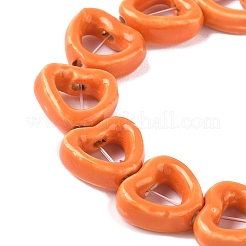 Chapelets de perles en porcelaine manuelle&nbsp;PORC-Z002-01C