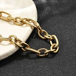 Figaro-Kettenarmbänder aus 304er Edelstahl für Männer und Frauen&nbsp;BJEW-R021-07G