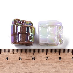 UV-beschichtetes schillerndes Acryl mit Strassperlen&nbsp;OACR-B021-10