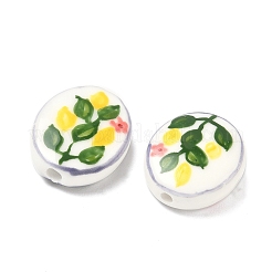 Perles en porcelaine manuelles&nbsp;PORC-G014-01D