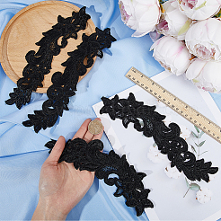 Blumen-Polyester&nbsp;DIY-WH0308-462A