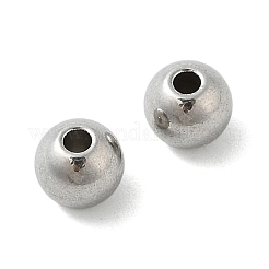 Perline distanziatrici rotonde in acciaio inossidabile 201 resistenti all'ossidazione&nbsp;STAS-E082-15