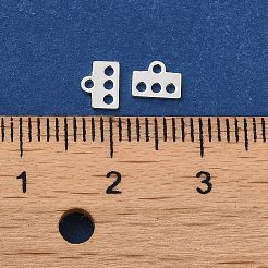 925 Kronleuchter-Komponentenglieder aus Sterlingsilber&nbsp;STER-D006-11B-S