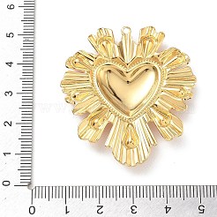 Pendentifs en acier inoxydable 304 émaillés&nbsp;STAS-F360-15G