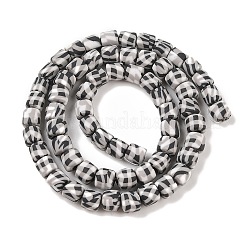 Hebra de cuentas de arcilla polimérica hecha a mano&nbsp;CLAY-Z002-01F