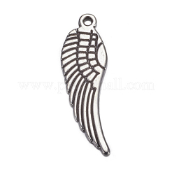 Tibetischer stil Aluminium Anhänger & Charms&nbsp;TIBEB-A1262-AS-LF
