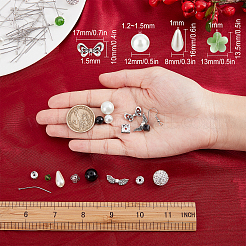 DIY-Sets zum Herstellen weihnachtlicher Ohrhänger&nbsp;DIY-SC0019-54