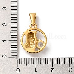 Colgantes de acero inoxidable 304 con recubrimiento al vacío de PVD&nbsp;STAS-M322-18G