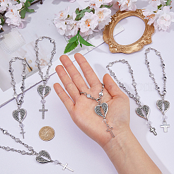 6 pezzo di ornamenti pendenti in lega&nbsp;HJEW-FH00287