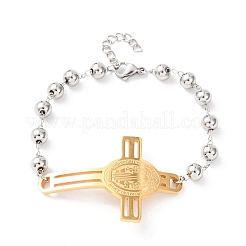 304 Edelstahl-Gliederarmbänder für Damen&nbsp;BJEW-Z156-01GP