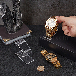 Présentoirs de montres en acrylique en forme de C&nbsp;BDIS-CN0001-01