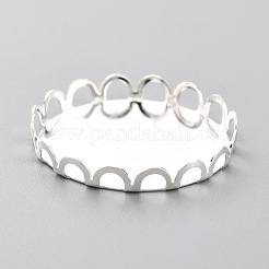Supports de cabochons en acier inoxydable 304&nbsp;STAS-Y001-09C-S