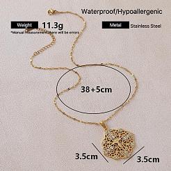Collier vintage en acier inoxydable 304&nbsp;LH2186
