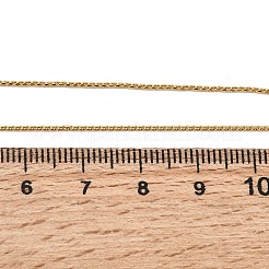 Unisex-Halsketten aus Edelstahl 304 im Boston-Stil&nbsp;NJEW-K305-16G