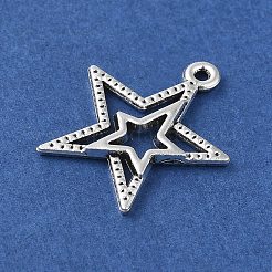 Pendentifs en alliage de style tibétain&nbsp;PALLOY-O002-06A-AS