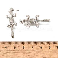 Orecchini in ottone&nbsp;EJEW-B118-02P