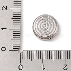 Anlaufgeschützte Perlen aus Edelstahl 304&nbsp;STAS-M061-02P-05