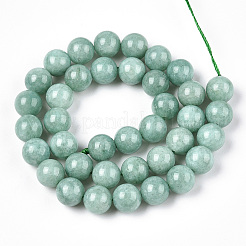 Natürliche myanmarische Jade / burmesische Jade-Perlenstränge&nbsp;X-G-T064-22-10mm