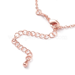 Ottone micro pavé di zirconi chiari&nbsp;BJEW-A113-01RG