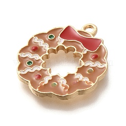 Natale in lega tema ciondoli smaltati&nbsp;ENAM-Q509-01KCG-09