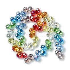 Trasparenti perle di vetro placca fili&nbsp;X1-GLAA-K064-07A