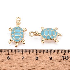Pendente smaltati in lega&nbsp;PALLOY-T092-26G-06