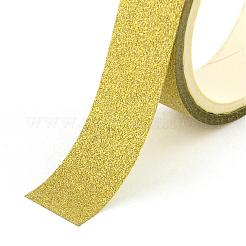 Glitzerpulver DIY Scrapbook dekorative Papierbänder&nbsp;DIY-S028-02