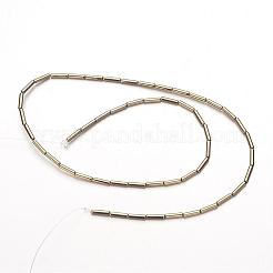 Electroplate non magnetici ematite sintetico fili di perline&nbsp;G-F300-37B-06
