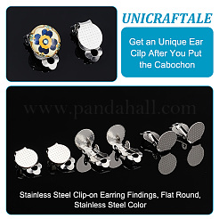 Ohrclips aus Edelstahl 304&nbsp;STAS-UN0018-16P