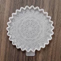 Mandala-Blumen-Untersetzer&nbsp;DIY-K072-05A