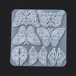 Moules pendentif en silicone bricolage&nbsp;DIY-G079-13C