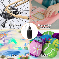 Nachfüllbare Tropfflasche aus Kunststoff und transparenter Mini-Trichterbehälter aus Kunststoff&nbsp;DIY-GF0010-10B