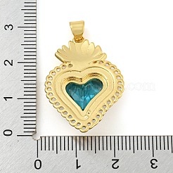 Cremagliera pendenti in ottone placcatura&nbsp;ZIRC-L100-163G-10