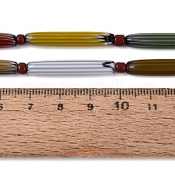 Handgefertigte Millefiori-Glasperlenstränge&nbsp;LA-N047-01A