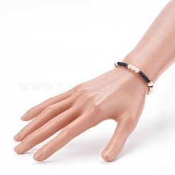 Bracelets extensibles en perles heishi en pâte polymère&nbsp;BJEW-JB06145-02