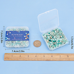 Amazonite naturale di chip perline&nbsp;G-SC0001-82