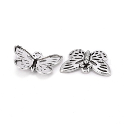 Tibetischer stil Aluminium Anhänger & Charms&nbsp;TIBEP-12742-S-FF