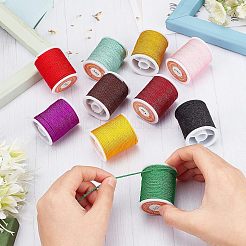 10 rouleau de fils de nylon tressés 10 couleurs&nbsp;NWIR-OC0001-07